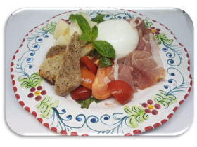 Bufala e prosciutto di Parma + Focaccia