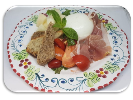 Bufala e prosciutto di Parma + Focaccia