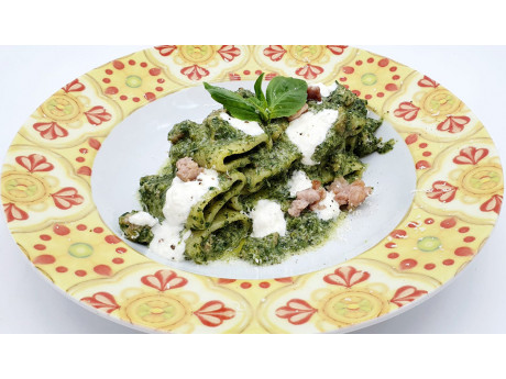 paccheri salsiccia e friarielli