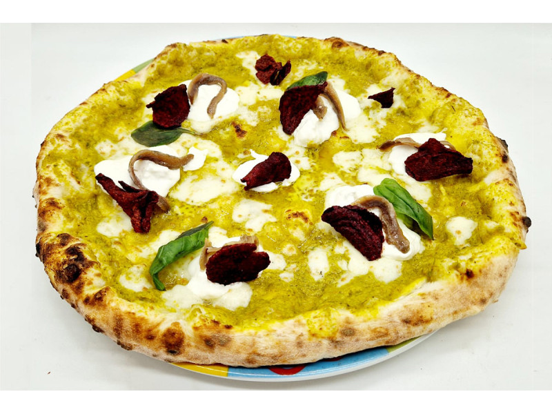 Burrata e fiori di zucca